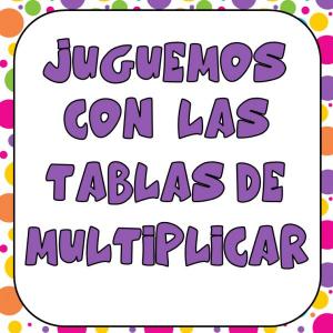 Juguemos Con Las Tablas De Multiplicar Coincidencias Juego