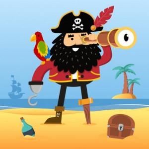 Memotest Pirata Memorias Juego Educativo Ocio Mobbyt