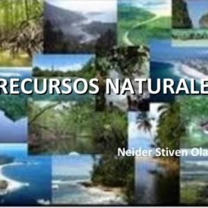 Imagen de portada del videojuego educativo: Recursos Naturales, de la temática Ciencias
