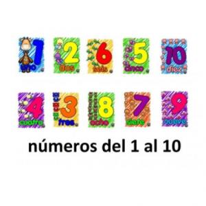 Aprendamos los números del 1 al 10