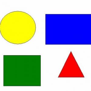 NOS DIVERTIMOS CON LAS FIGURAS GEOMETRICAS 