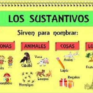LENGUA:SUSTANTIVOS