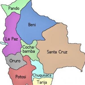 Departamentos de Bolivia