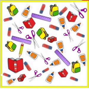SCHOOL OBJECTS (ÚTILES ESCOLARES)