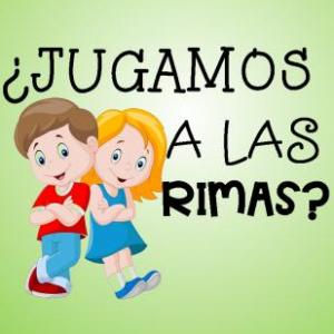 Imagen de portada del videojuego educativo: ¿JUGAMOS A LAS RIMAS?, de la temática Lengua