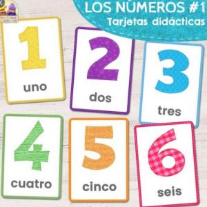 NUMEROS DEL 1-6 