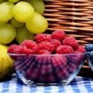 Fruits vegetables and healthy food 