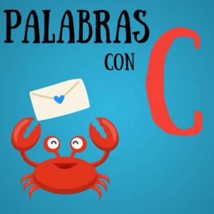 Imagen de portada del videojuego educativo: ANIMALES CON LA LETRA C, de la temática Lengua