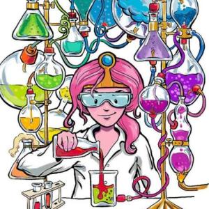 Imagen de portada del videojuego educativo: Repaso de fundamento de la quimica 5to, de la temática Química