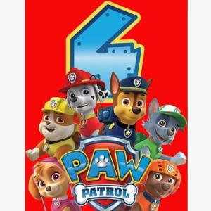 numeros con paw patrol :0