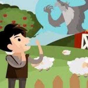 Imagen de portada del videojuego educativo: Trivias de Pedro y el lobo, de la temática Literatura
