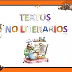 Textos NO literarios