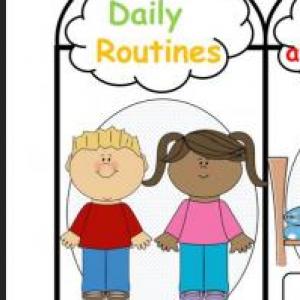 Portada del juego DAILY ROUTINE – Idiomas