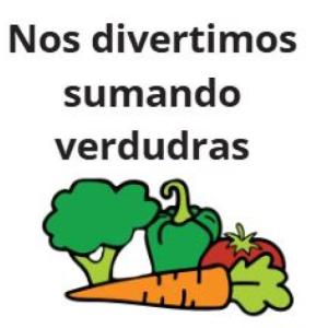 Sumamos nuestras verduras