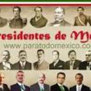 PRESIDENTES DE MEXICO