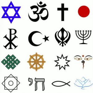 Imagen de portada del videojuego educativo: SIMBOLOGÍA RELIGIOSA, de la temática Religión
