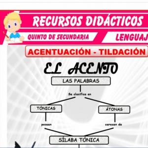 EL ACENTO Y TILDACIÓN GENERAL