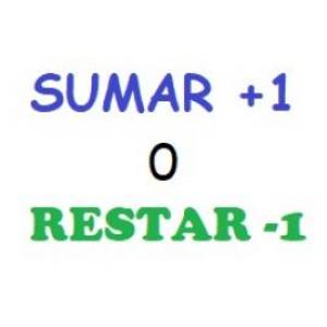 SUMAR O RESTAR 1