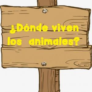 ¿Dónde viven los animales?