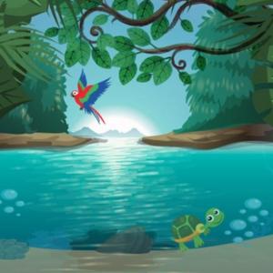 Imagen de portada del videojuego educativo: Contra el Tráfico Ilegal de Fauna Silvestre, de la temática Biología