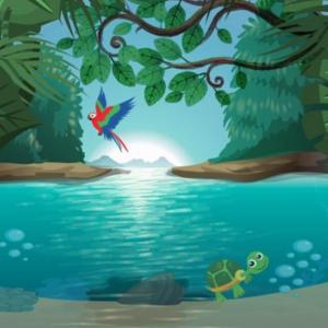 Imagen de portada del videojuego educativo: Tráfico Ilegal de Fauna Silvestre, de la temática Biología