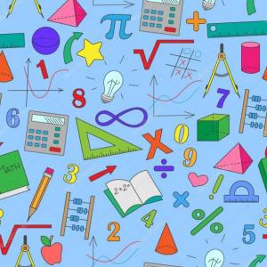 Imagen de portada del videojuego educativo: Avanzando con las matemáticas, de la temática Matemáticas