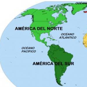 Imagen de portada del videojuego educativo: CONTINENTE AMERICANO , de la temática Geografía