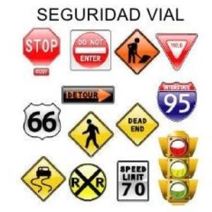 Imagen de portada del videojuego educativo: SEGURIDAD VIAL, de la temática Seguridad