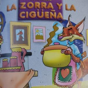 La zorra y la cigüeña