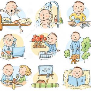 Portada del juego DAILY ROUTINES – Idiomas