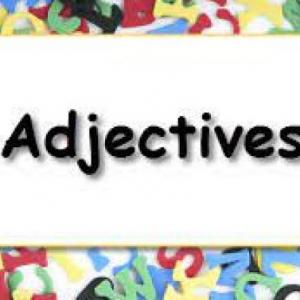 Adjectives