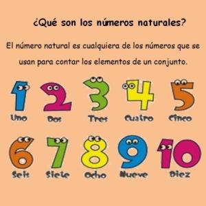 APRENDO JUGANDO - LOS NUMEROS NATURALES