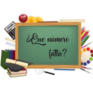 ENCONTRAMOS EL NUMERO QUE FALTA REALIZANDO SUMAS Y RESTAS
