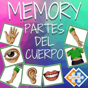 Juego de coincidencias sobre el cuerpo humano.