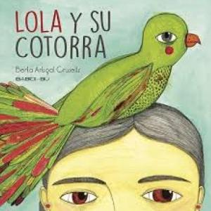 La niña y la cotorra