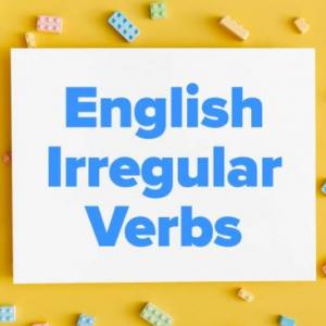 IRREGULAR PAST TENSE VERBS