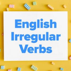 IRREGULAR PAST TENSE VERBS