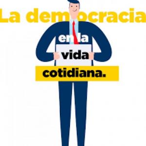 Imagen de portada del videojuego educativo: Vida democrática, de la temática Sociales