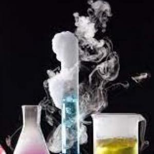 Imagen de portada del videojuego educativo: Aplicaciones en las reacciones químicas, de la temática Química