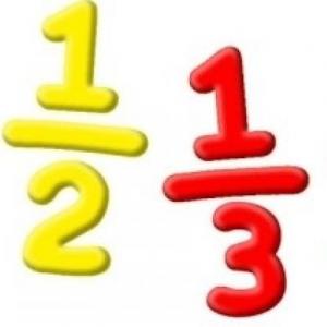 Imagen de portada del videojuego educativo: FRACCIONES, de la temática Matemáticas