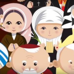 Imagen de portada del videojuego educativo: Día de todos los Santos, de la temática Religión