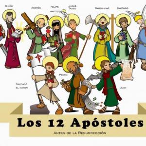 Imagen de portada del videojuego educativo: Los apóstoles, de la temática Religión
