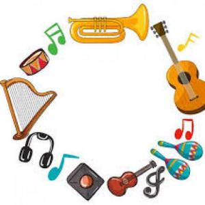 Los instrumentos musicales.
