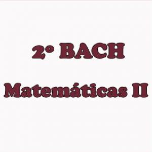 Imagen de portada del videojuego educativo: Temas de matemáticas 2º Bachillerato , de la temática Matemáticas
