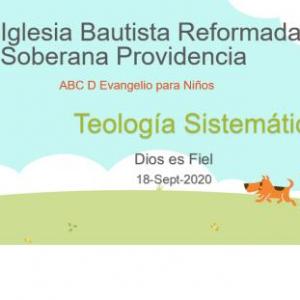 La Fidelidad de Dios