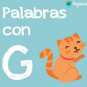 Palabras con Gg