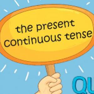 5th. grade. Present Continuous