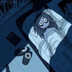 Imagen de portada del videojuego educativo: Insomnio, de la temática Salud