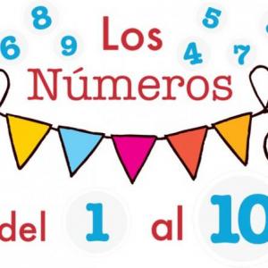 memoria de numeros de 1 a 10