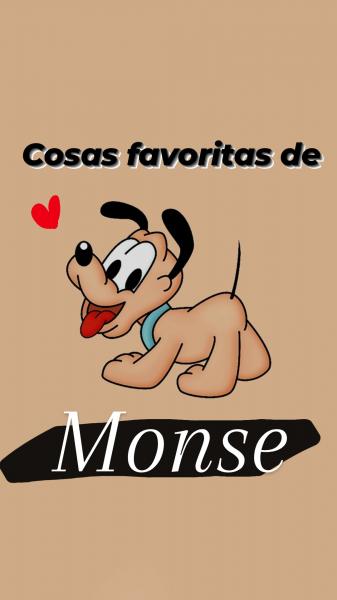 Imagen de portada del videojuego educativo: Cosas favoritas de Monse, de la temática Hobbies